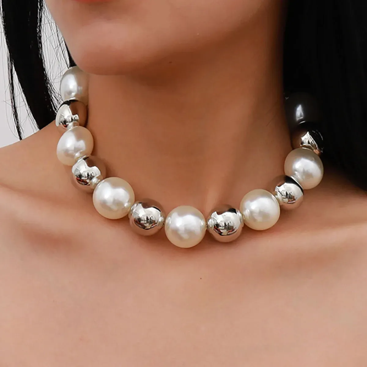 Pearl Layered Elegance Necklace