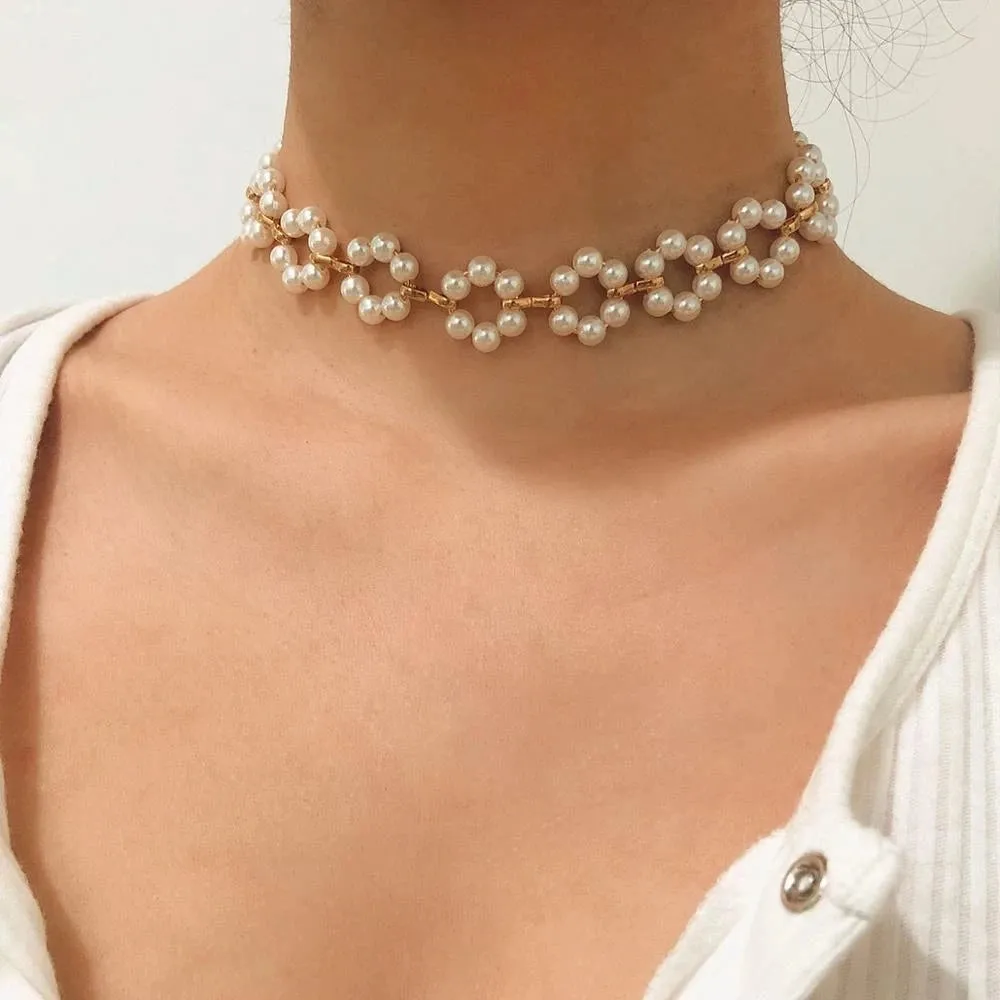 Pearl Layered Elegance Necklace