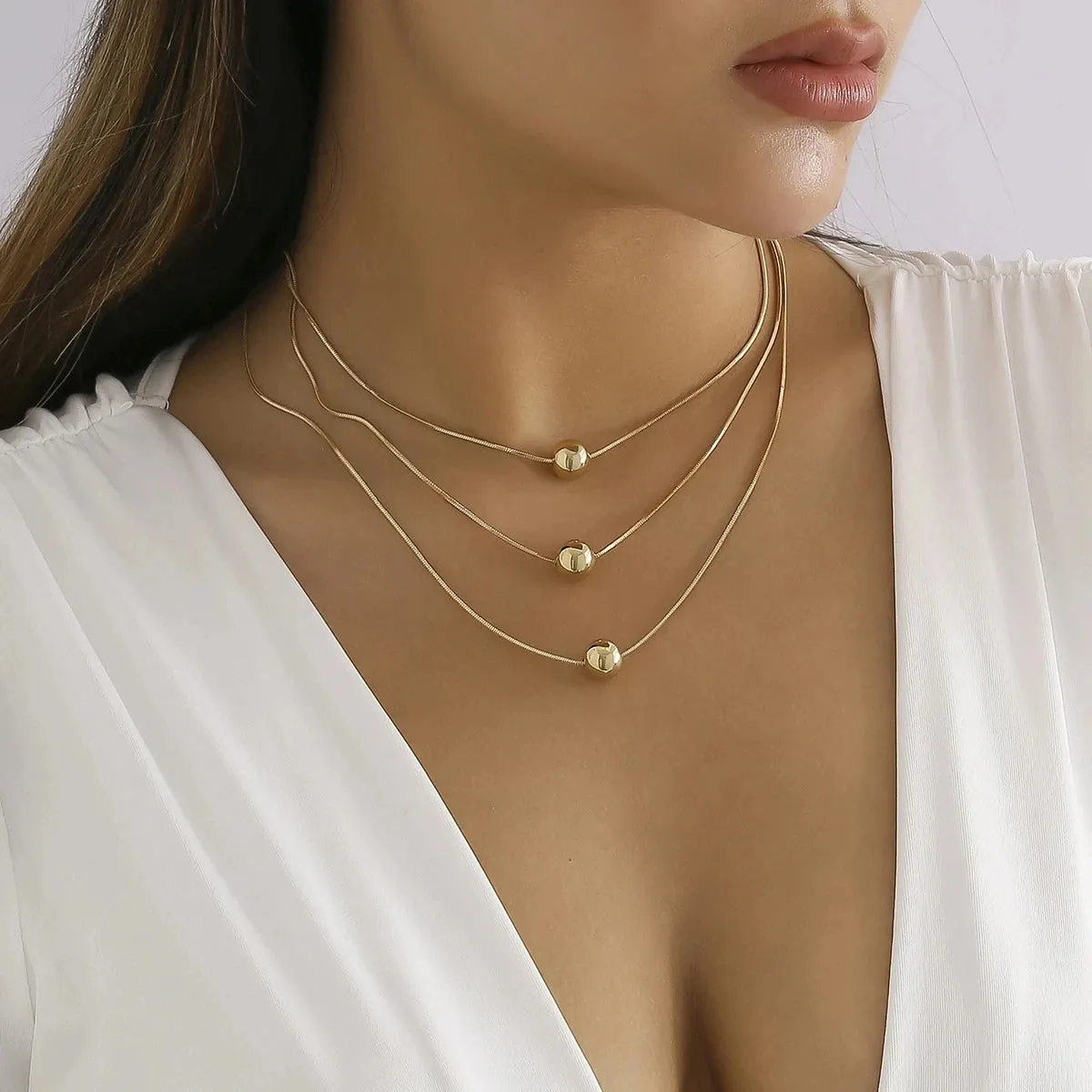 Pearl Layered Elegance Necklace