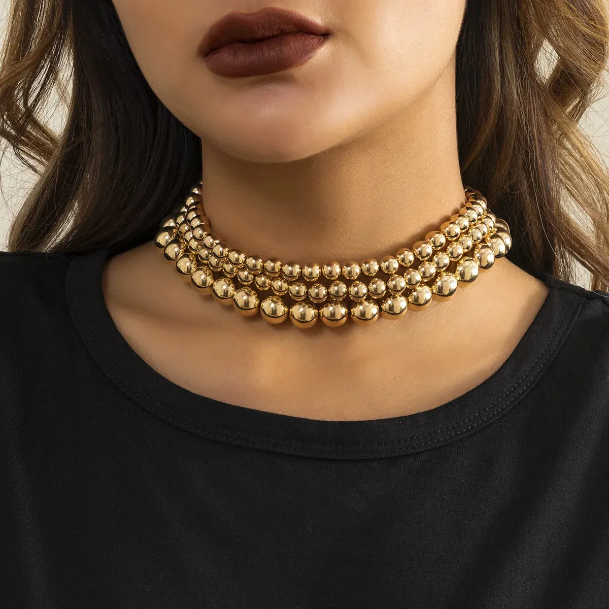 Pearl Layered Elegance Necklace