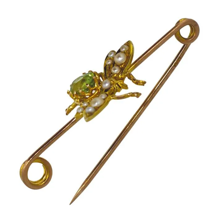 Peridot 'Bug' Brooch