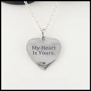 Personalized Jeannie's Heart Pendant