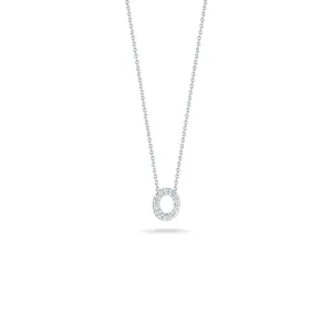 Roberto Coin Love Letter Diamond Pendant, O