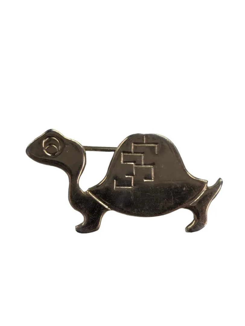 SARAH COVENTRY TURTLE PIN BROOCH