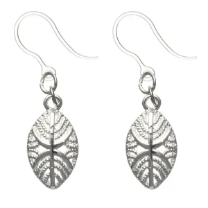 Silver African Mask Dangles Hypoallergenic Earrings for Sensitive Ears Made with Plastic Posts