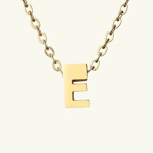 Single Letter Necklace