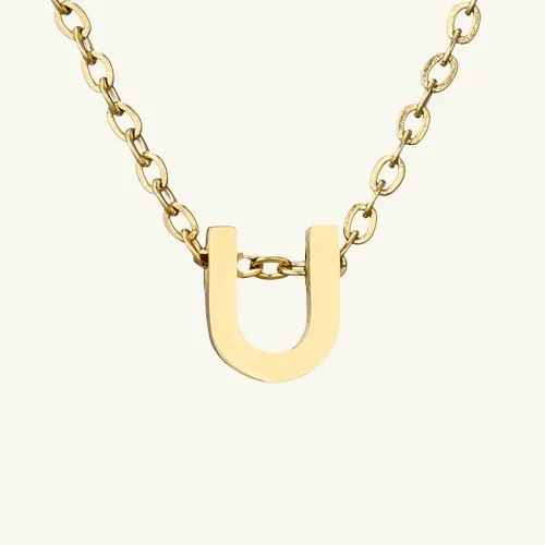 Single Letter Necklace