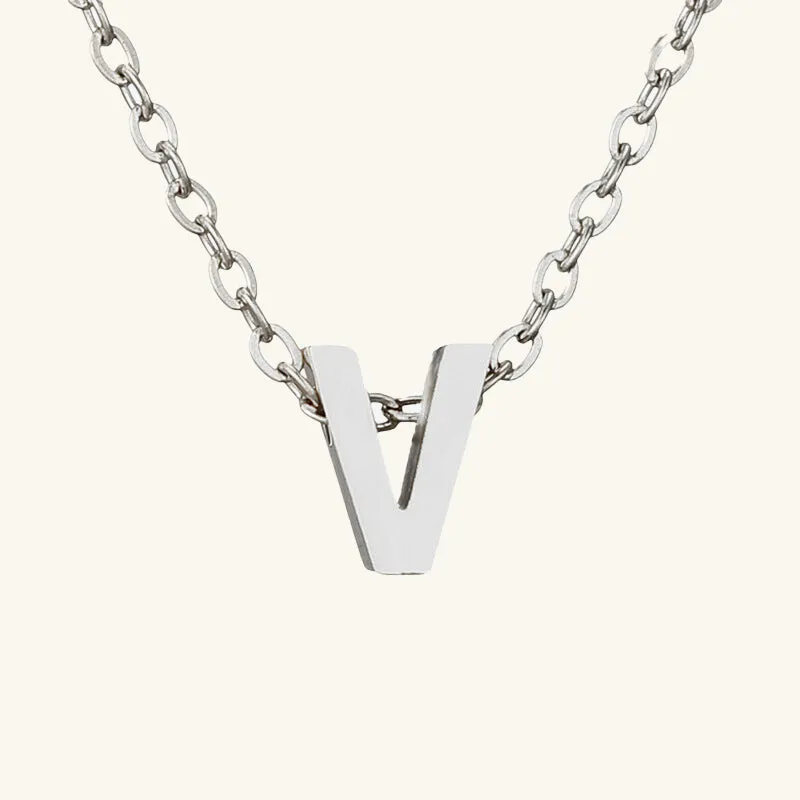 Single Letter Necklace