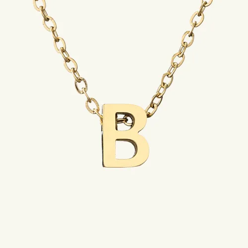 Single Letter Necklace