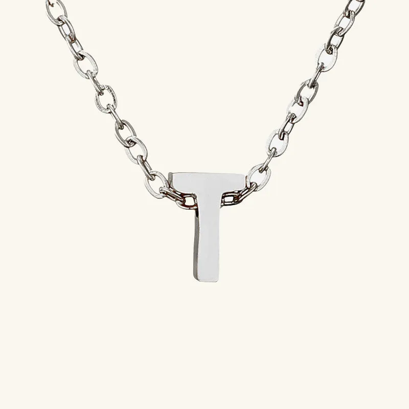 Single Letter Necklace