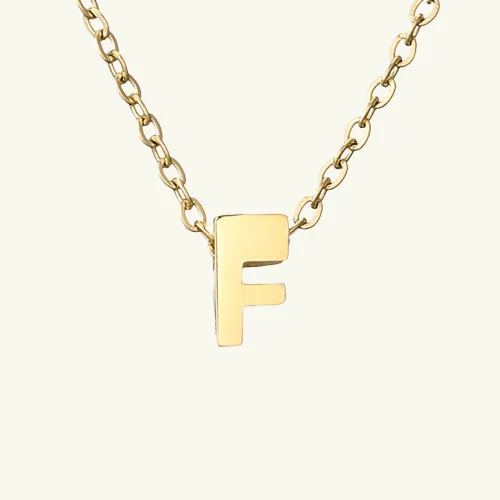 Single Letter Necklace