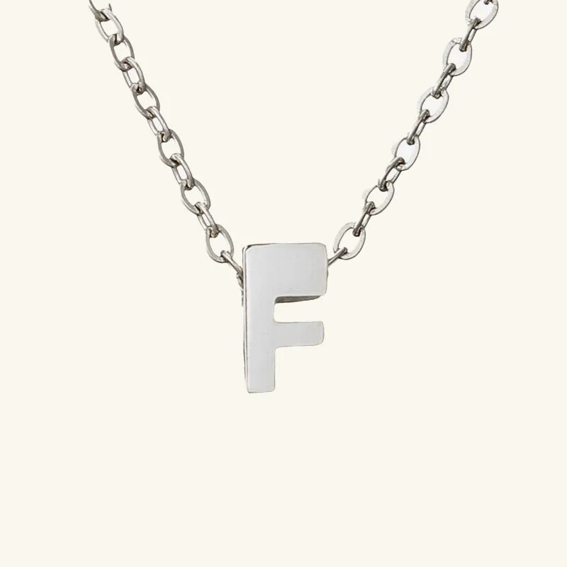 Single Letter Necklace