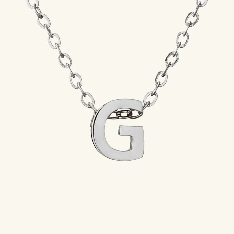 Single Letter Necklace