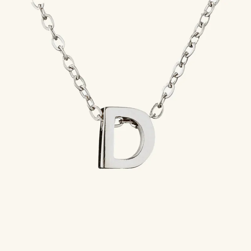 Single Letter Necklace