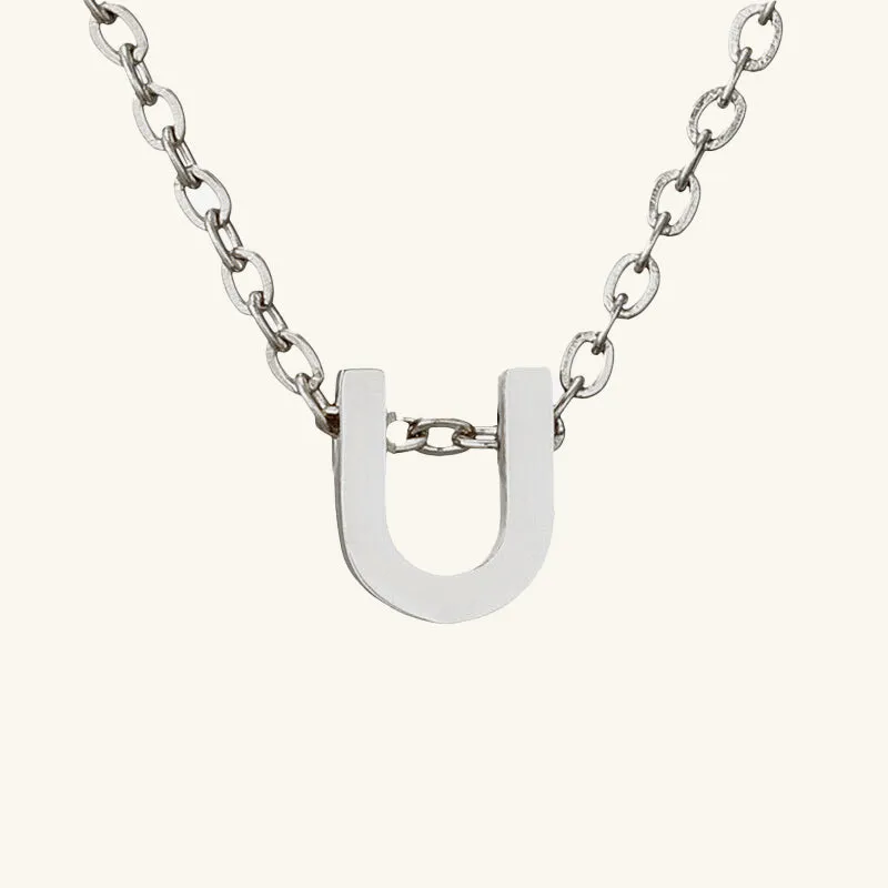 Single Letter Necklace