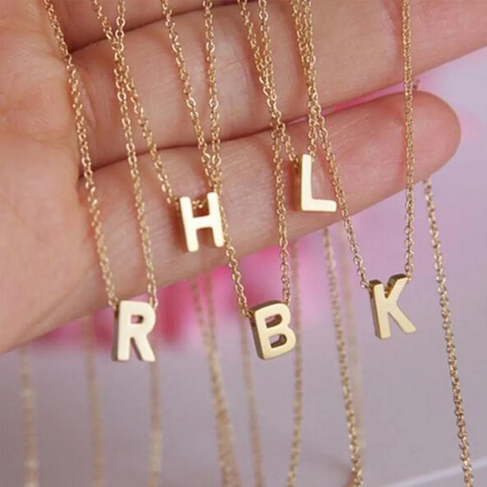 Single Letter Necklace