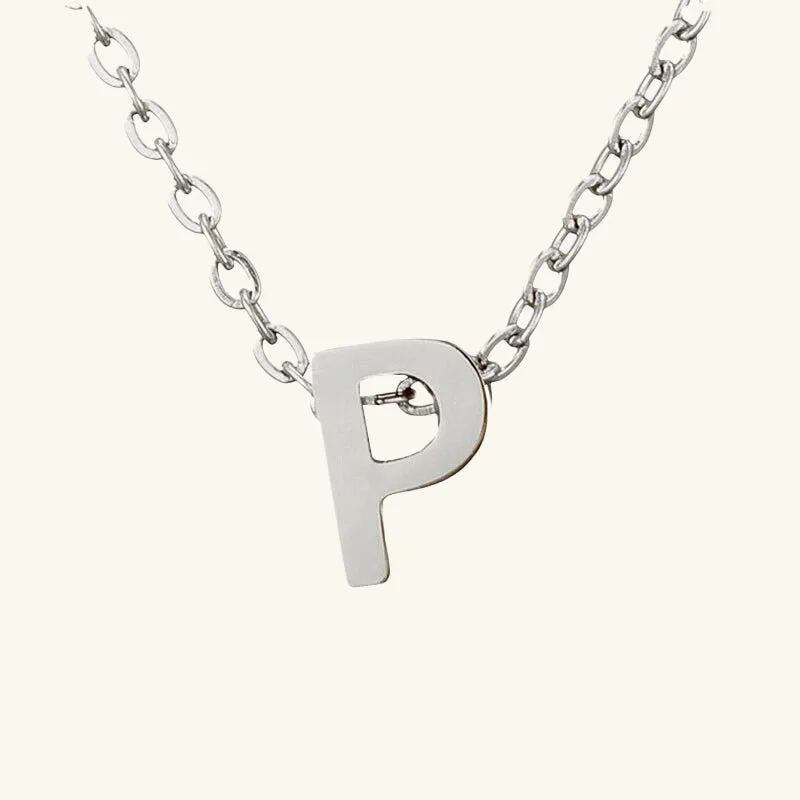 Single Letter Necklace