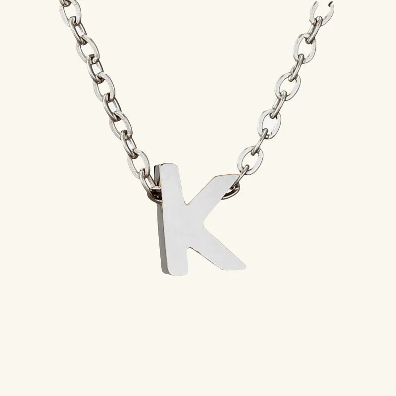 Single Letter Necklace