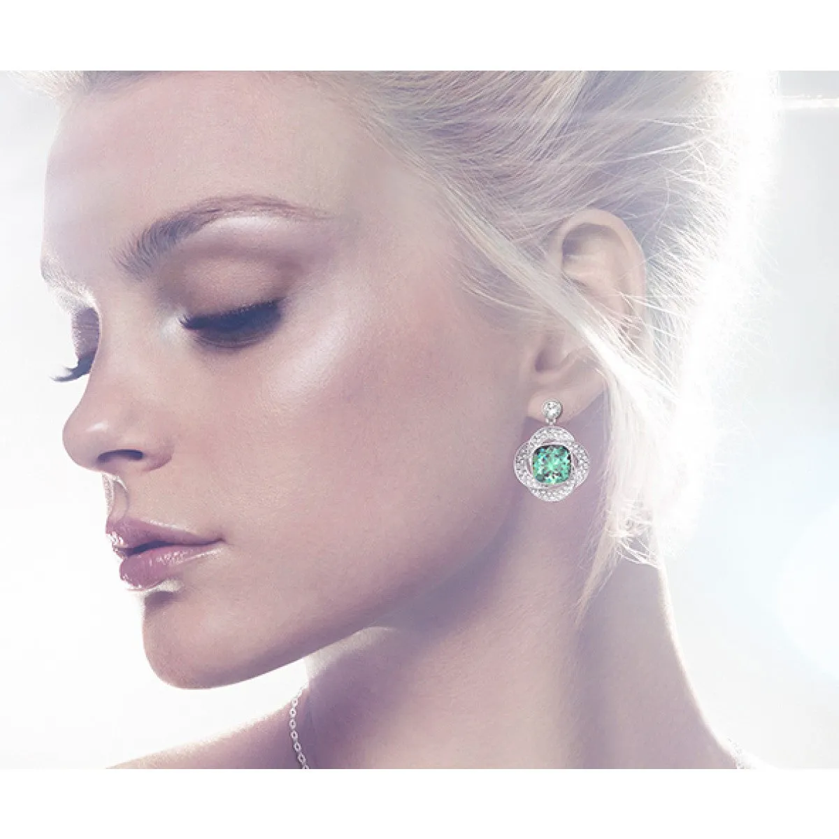 Swarovski Agility Erinite Pierced Earrings