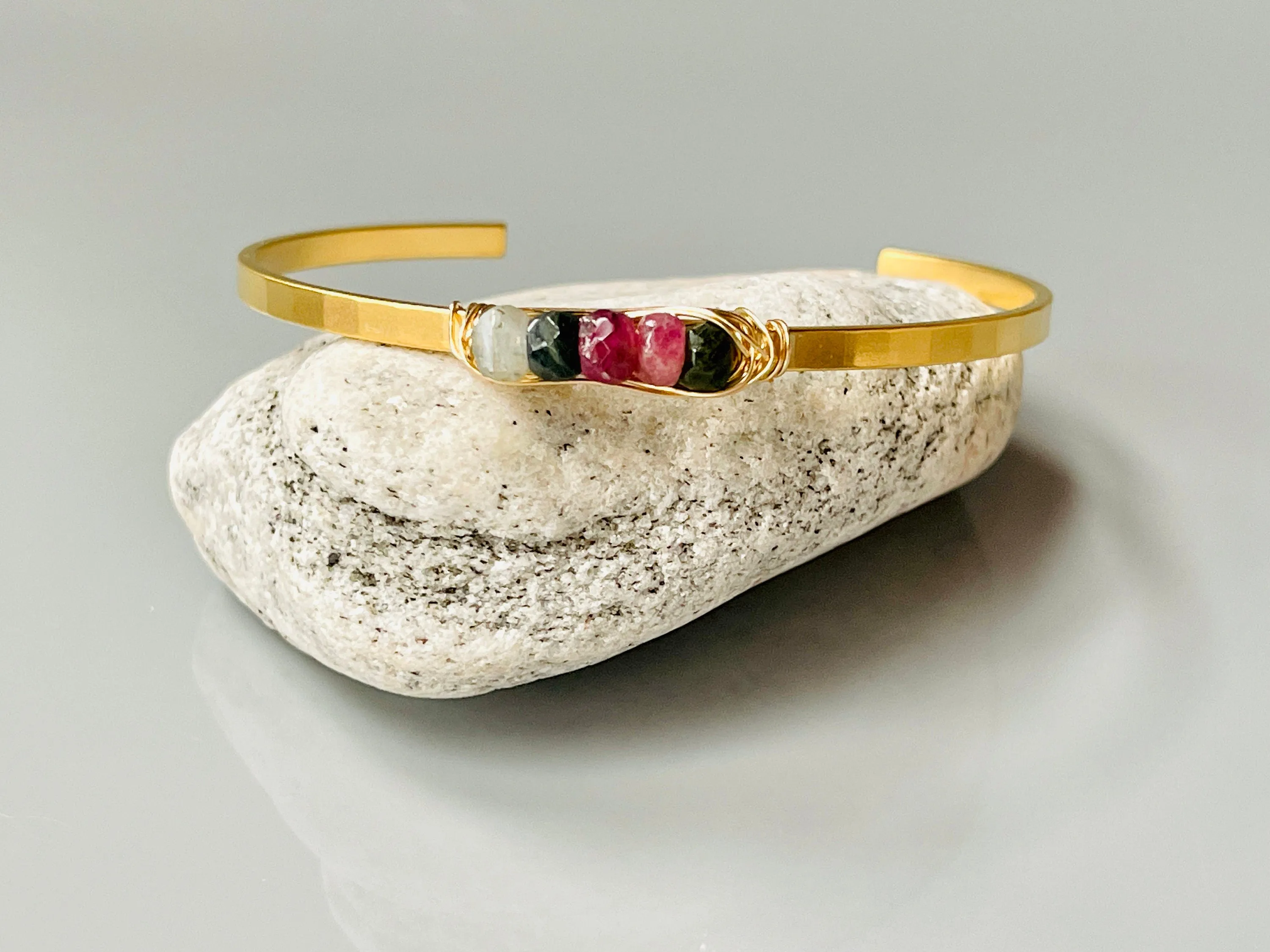 Tourmaline Cuff Bracelet