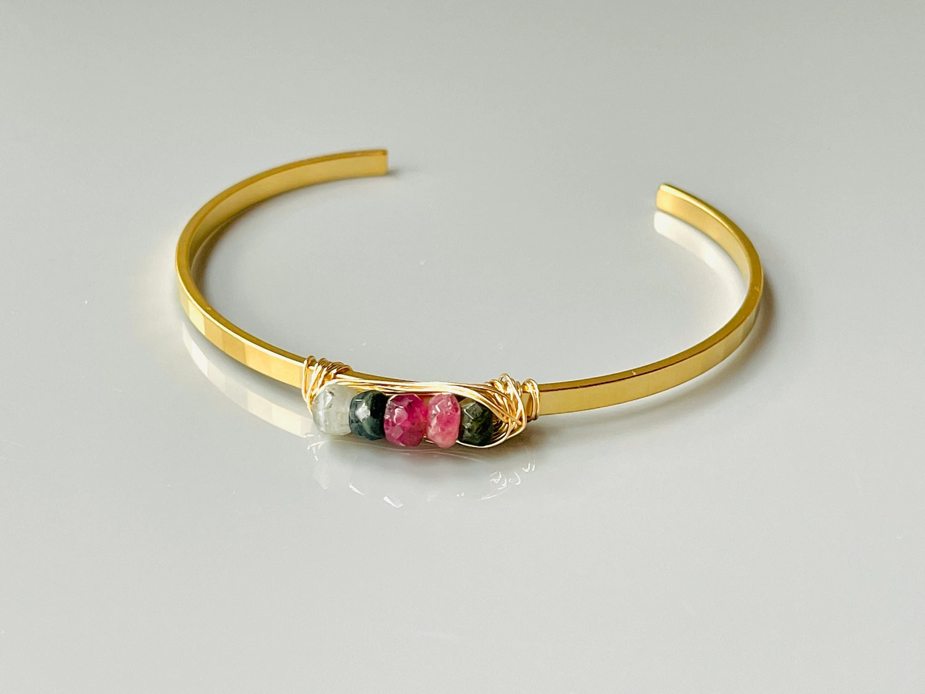 Tourmaline Cuff Bracelet