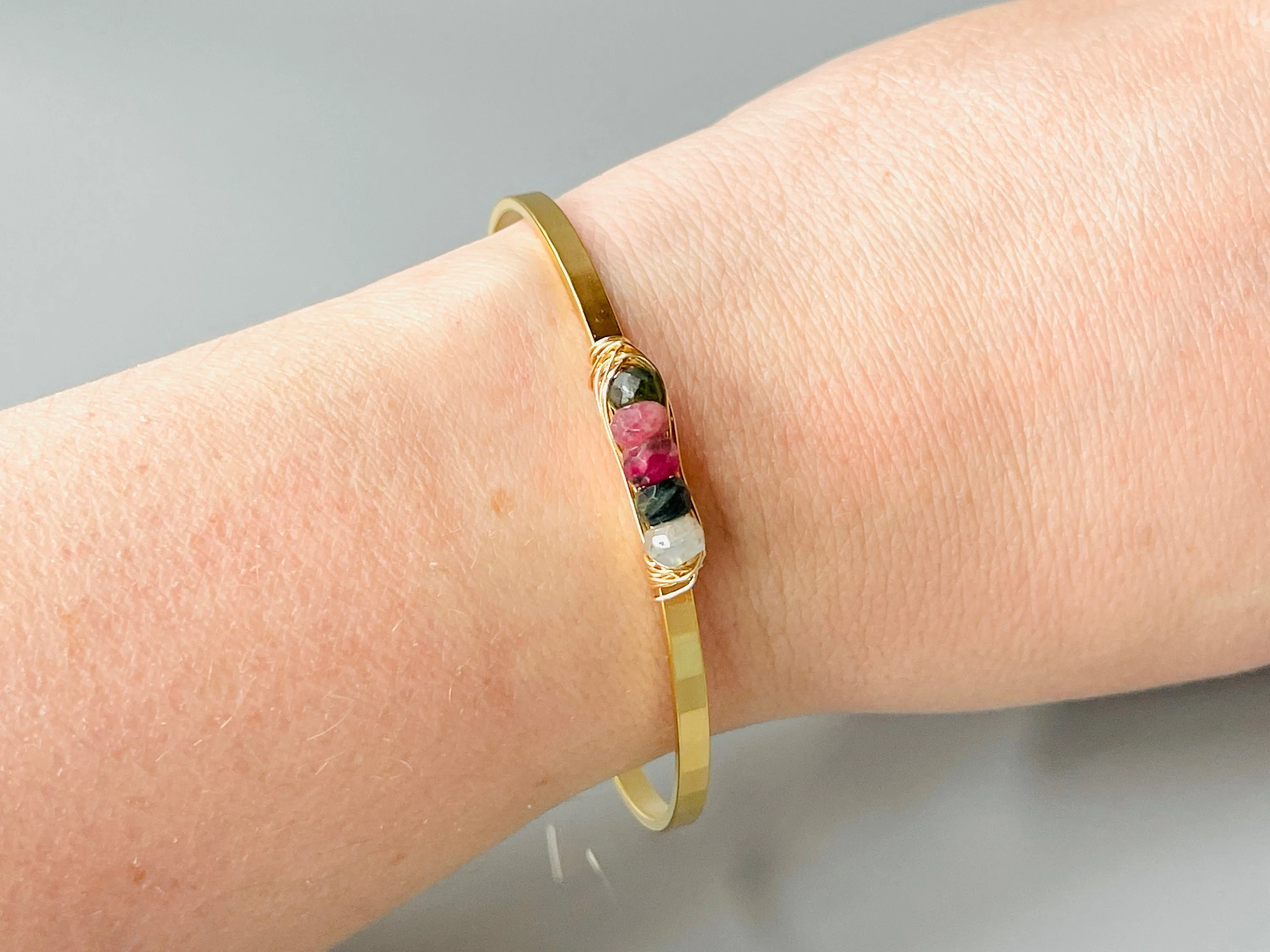 Tourmaline Cuff Bracelet