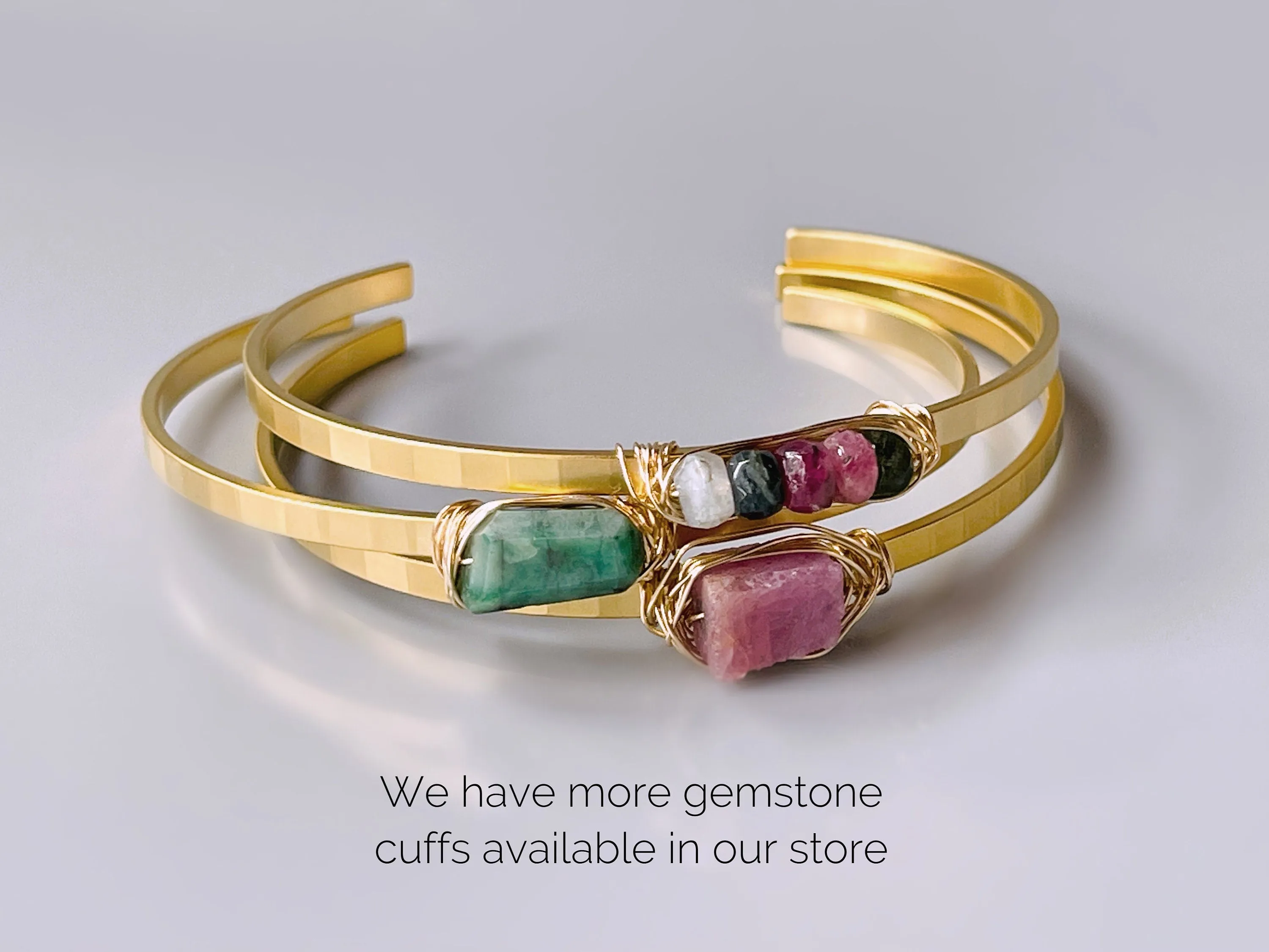 Tourmaline Cuff Bracelet