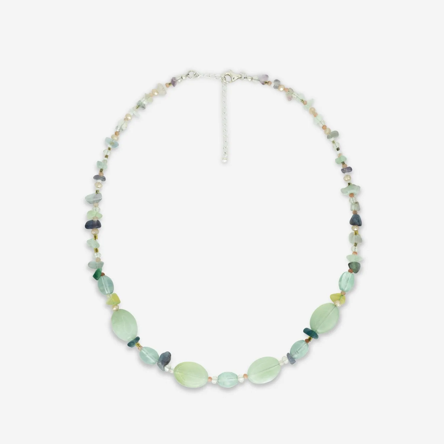 Tranquillity Gemstone Beaded Necklace