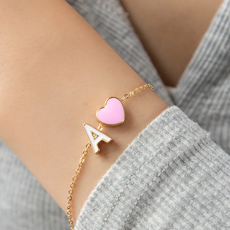 Trendy Pink Love Bracelet from Vienna Verve Collection